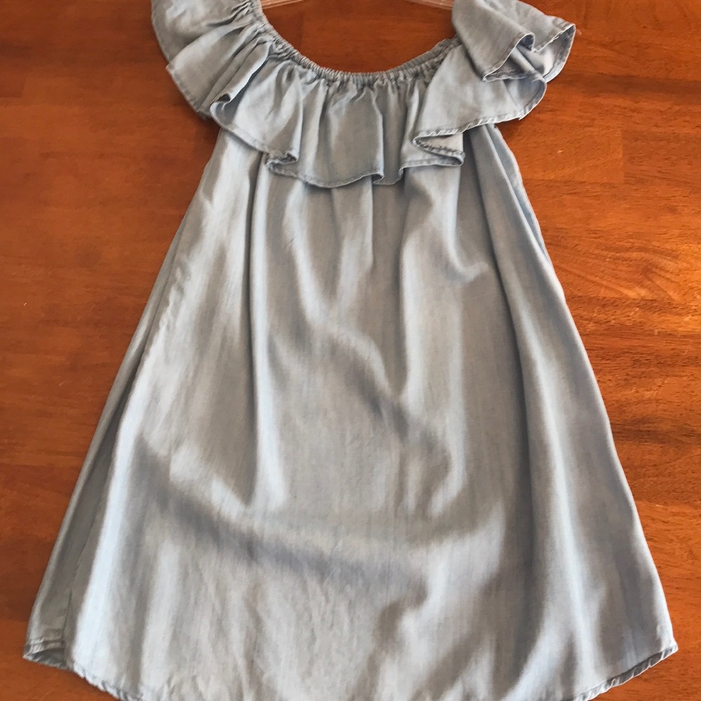 Lulu ruffle chino dress Sz s